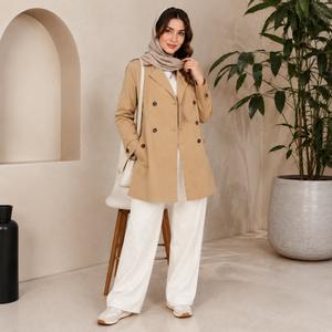خرید اینترنتی قیمت بارانی زنانه آستردار وارداتی