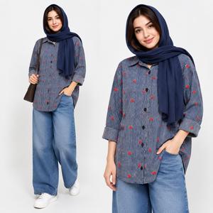 خرید اینترنتی قیمت شومیز زنانه قلبی