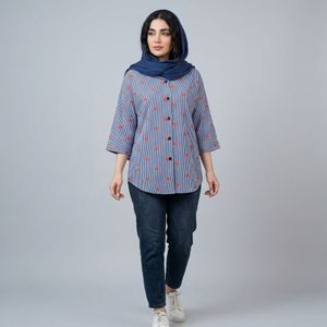 خرید اینترنتی قیمت شومیز زنانه قلبی
