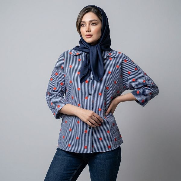 شومیز زنانه قلبی