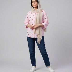 خرید اینترنتی قیمت شومیز زنانه قلبی