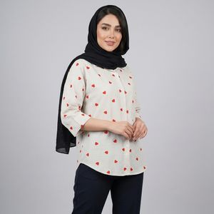خرید اینترنتی قیمت شومیز زنانه قلبی