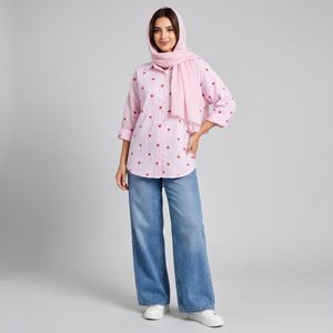 خرید اینترنتی قیمت شومیز زنانه قلبی