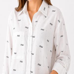 خرید اینترنتی قیمت شومیز زنانه اسپرت miu miu