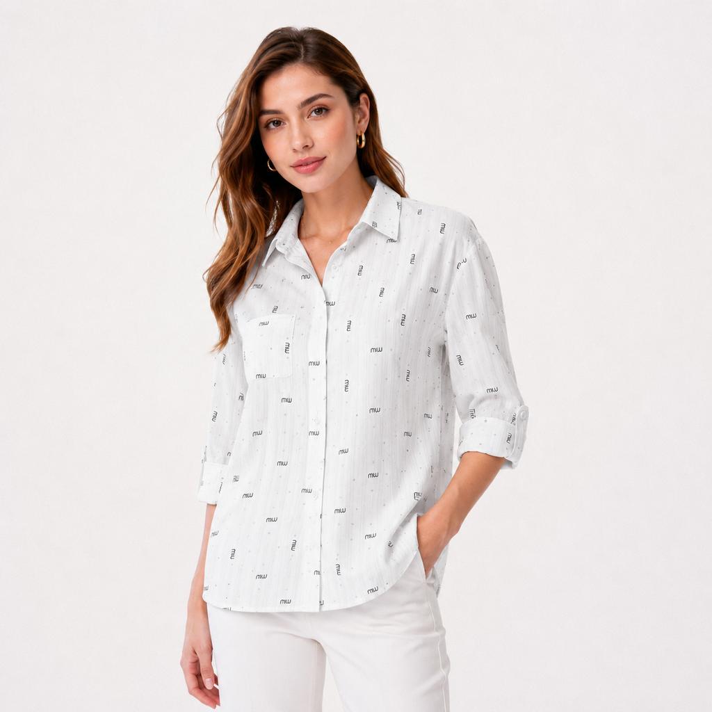 خرید اینترنتی قیمت شومیز زنانه اسپرت miu miu