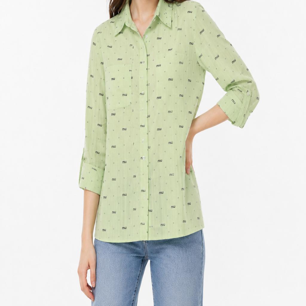 خرید اینترنتی قیمت شومیز زنانه اسپرت miu miu