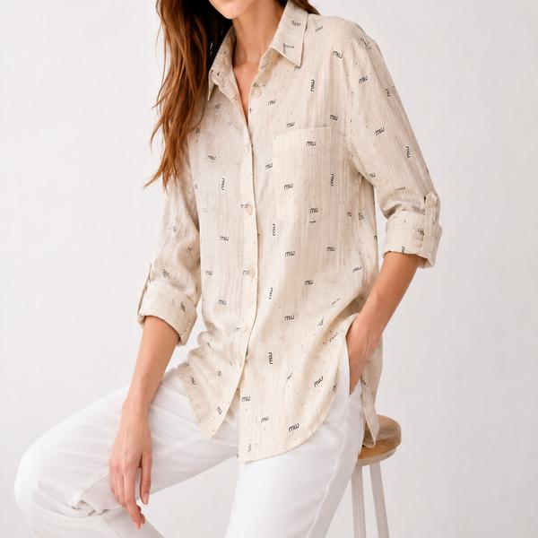 شومیز زنانه اسپرت miu miu