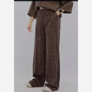 خرید اینترنتی قیمت شلوار پلنگی زنانه سیلک ریزشی