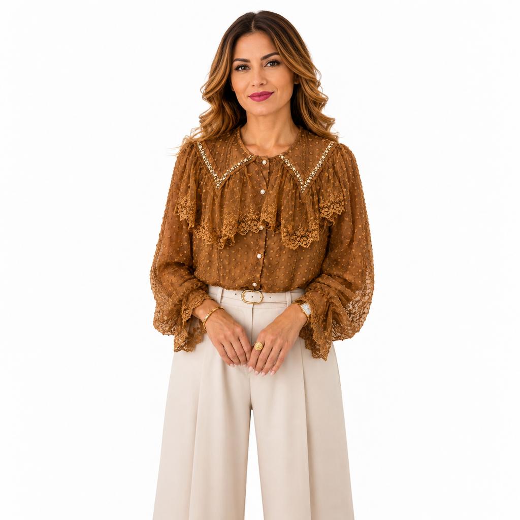 خرید اینترنتی قیمت شومیز زنانه مجلسی وارداتی