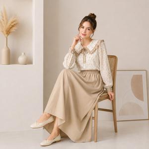 خرید اینترنتی قیمت ست شومیز و دامن زنانه وارداتی
