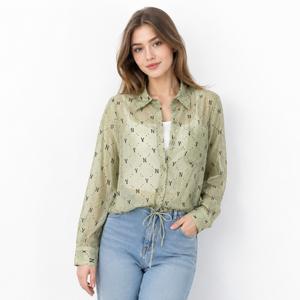 شومیز زنانه اسپرت شیشه ای