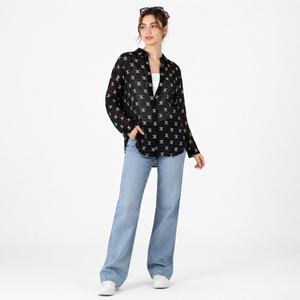 خرید اینترنتی قیمت شومیز زنانه حریر شیشه وارداتی