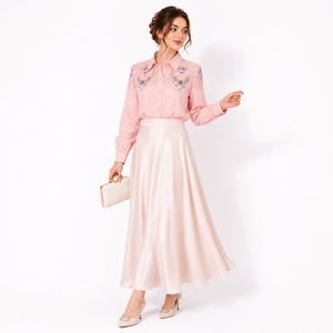 خرید اینترنتی قیمت شومیز زنانه گلدوزی وارداتی