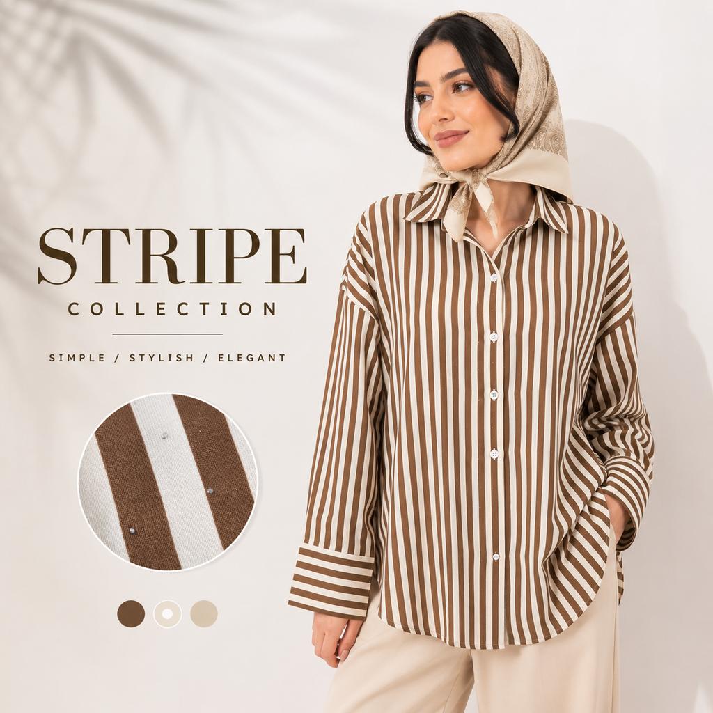 خرید اینترنتی قیمت شومیز زنانه نخ کتان نگین دار وارداتی