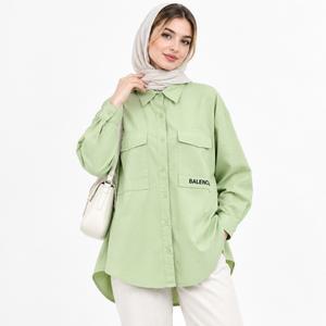 خرید اینترنتی قیمت شومیز زنانه کتان وارداتی