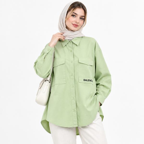 شومیز زنانه کتان وارداتی
