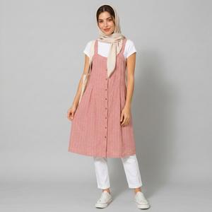 خرید اینترنتی قیمت پیراهن زنانه لینن اسپرت بیگ سایز تا سایز 56
