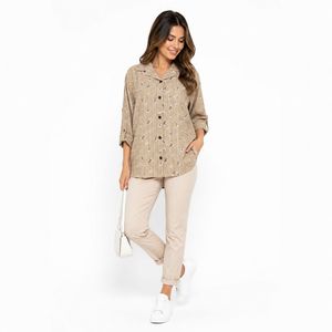 خرید اینترنتی قیمت شومیز زنانه گل گچی