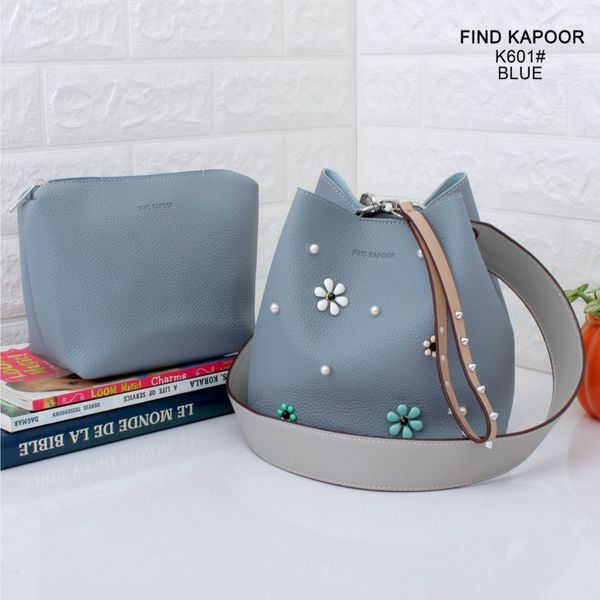کیف زنانه چرمی گل برجسته وارداتی