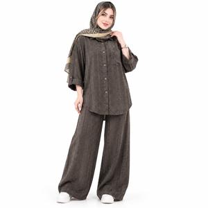 ست شومیز و شلوار مخمل زنانه پاییزی