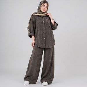 خرید اینترنتی قیمت ست شومیز و شلوار مخمل زنانه پاییزی