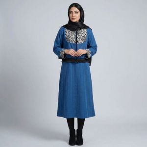 خرید اینترنتی قیمت مانتو زنانه کت و سارافون ترمه