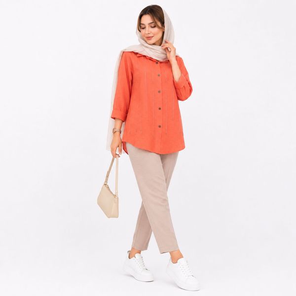 مانتو زنانه نگین دار شانتون
