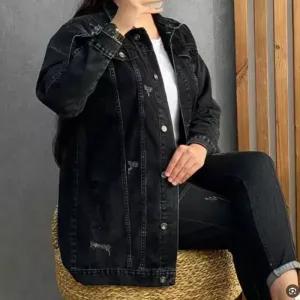 خرید اینترنتی قیمت کت زنانه جین اسپرت پاییزی
