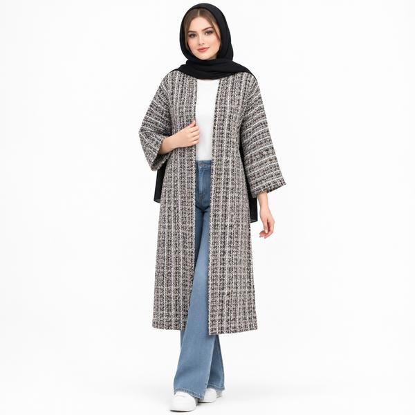 مانتو پاییزه زنانه لمه شانل ترک