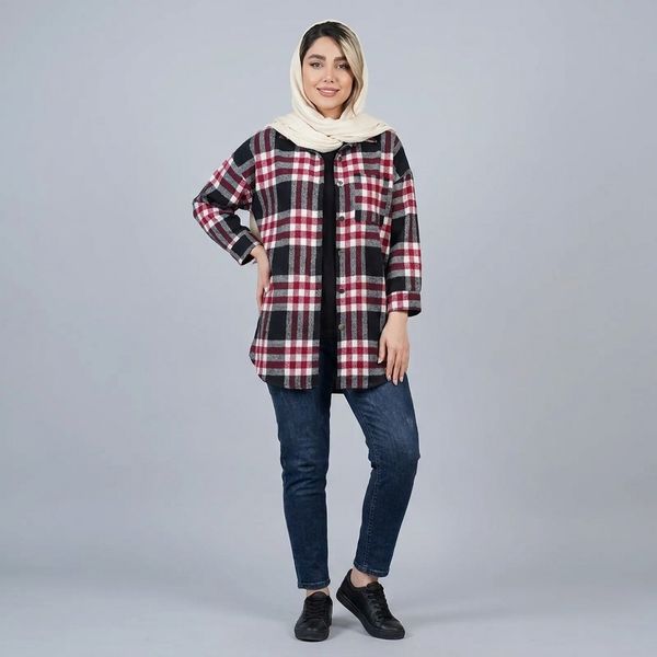 شکت زنانه چهارخونه پاییزی