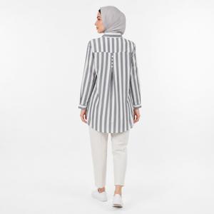 خرید اینترنتی قیمت مانتو زنانه اسپرت راه راه