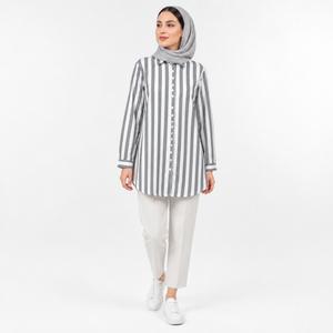 خرید اینترنتی قیمت مانتو زنانه اسپرت راه راه