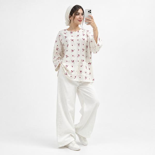 تونیک زنانه کراش طرح فلامینگو