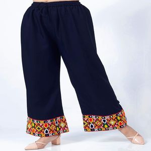 خرید اینترنتی قیمت شلوار زنانه نخی هندی سوزن دوزی و آینه کاری وارداتی
