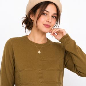 خرید اینترنتی قیمت بلوز بافت زنانه طرح دار وارداتی