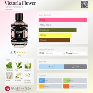 خرید آنلاین ادکلن ویکتوریا فلاور الحمبرا 100 میل VICTORIA FLOWER ALHAMBRA