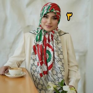 فروش اینترنتی روسری مجلسی ابریشم توییل متریال وارداتی