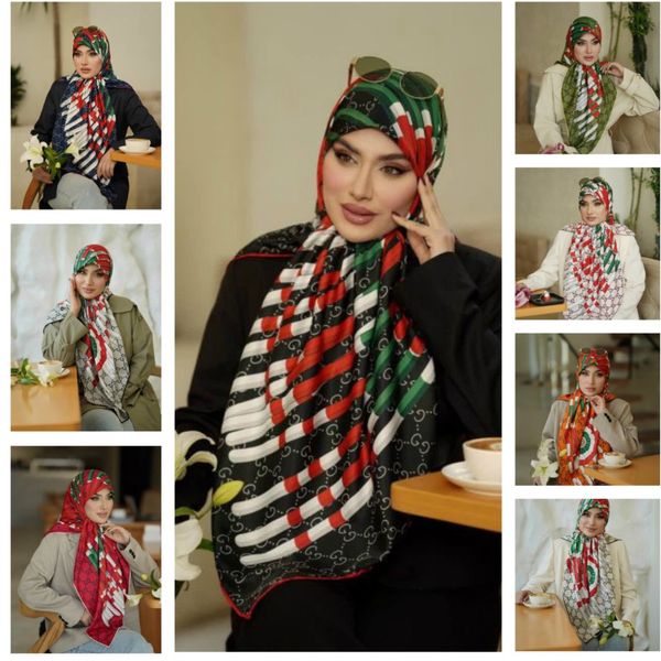 روسری مجلسی ابریشم توییل وارداتی