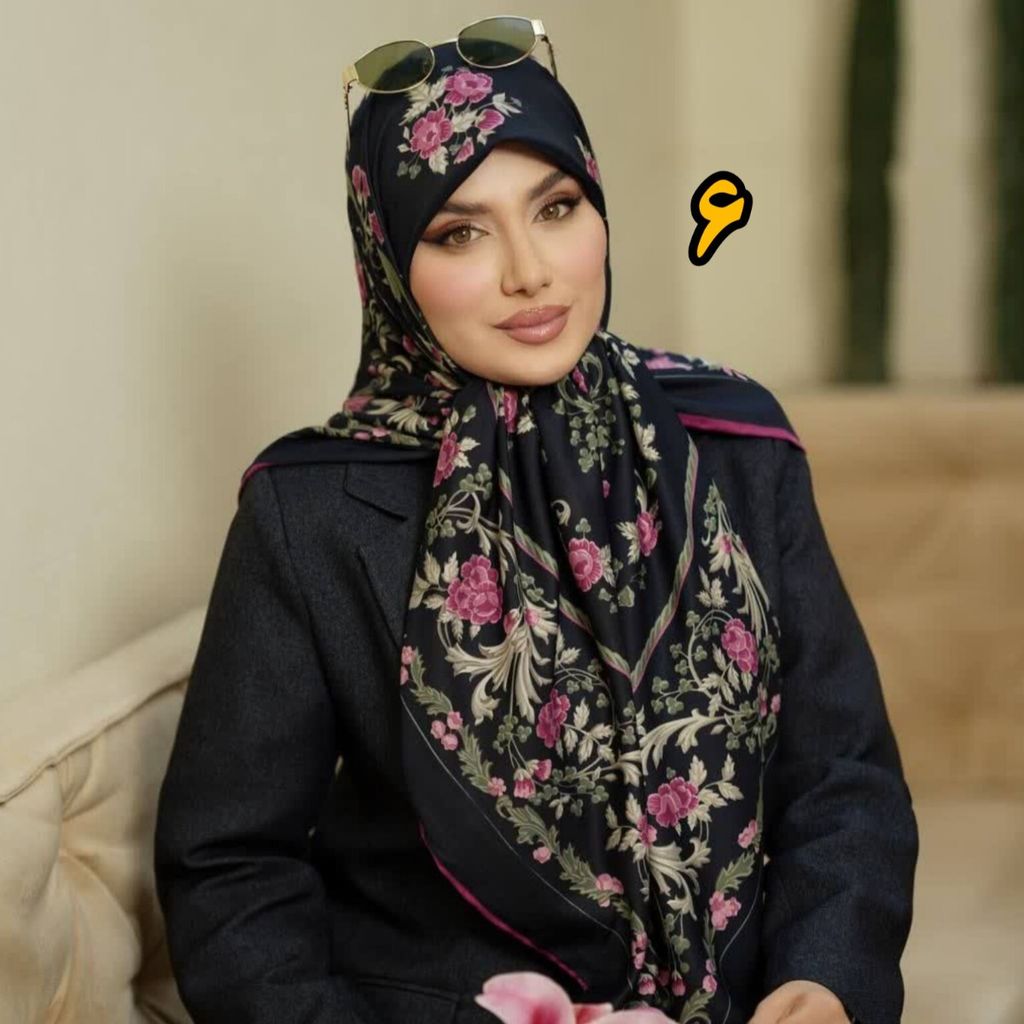 خرید انلاین روسری ابریشم مجلسی وارداتی
