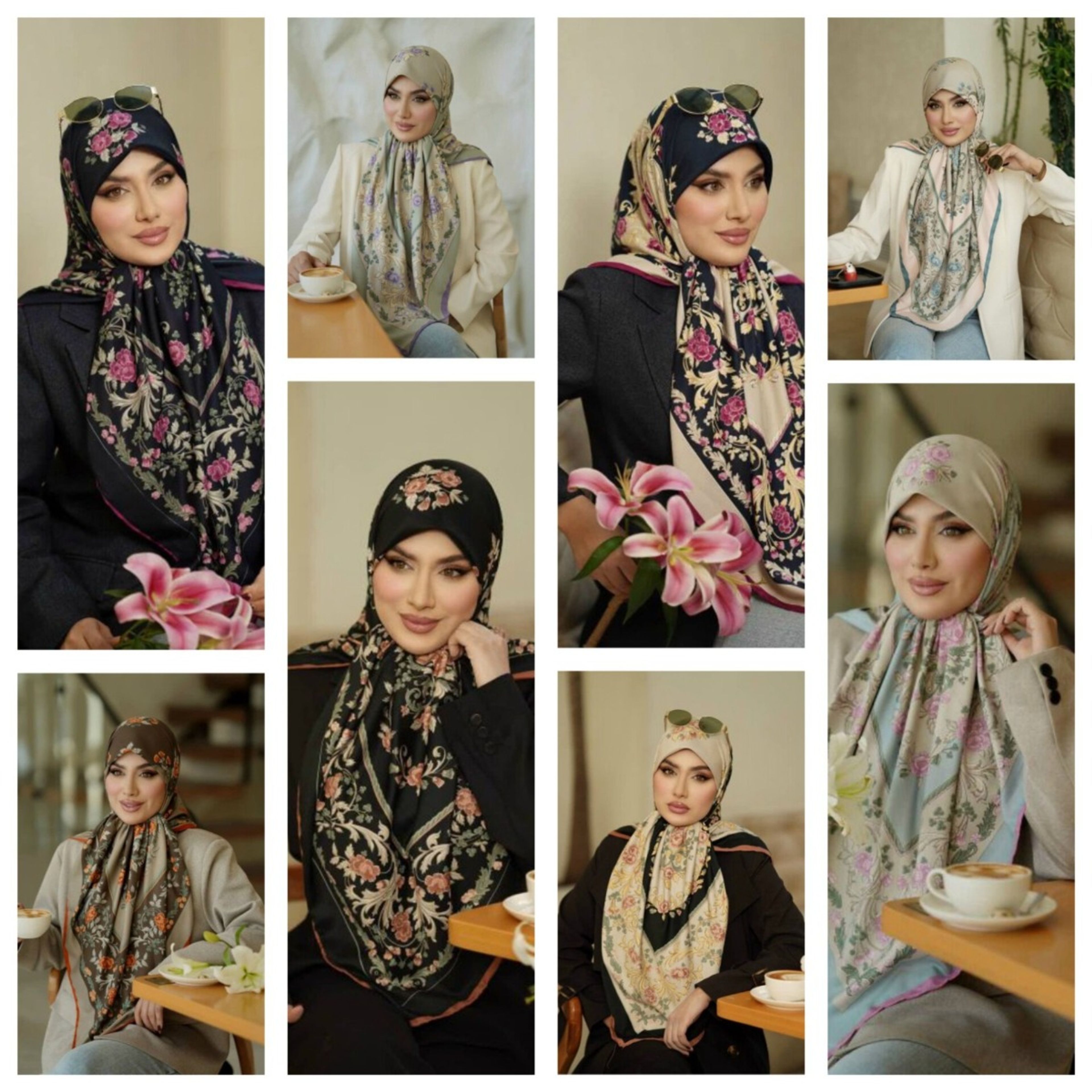 مشخصات روسری ابریشم مجلسی وارداتی
