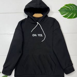 مشخصات هودی زنانه  و دخترانه طرح OH YES