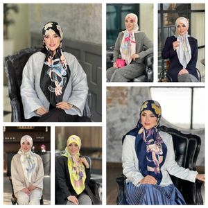 روسری مجلسی ساتن ابریشم