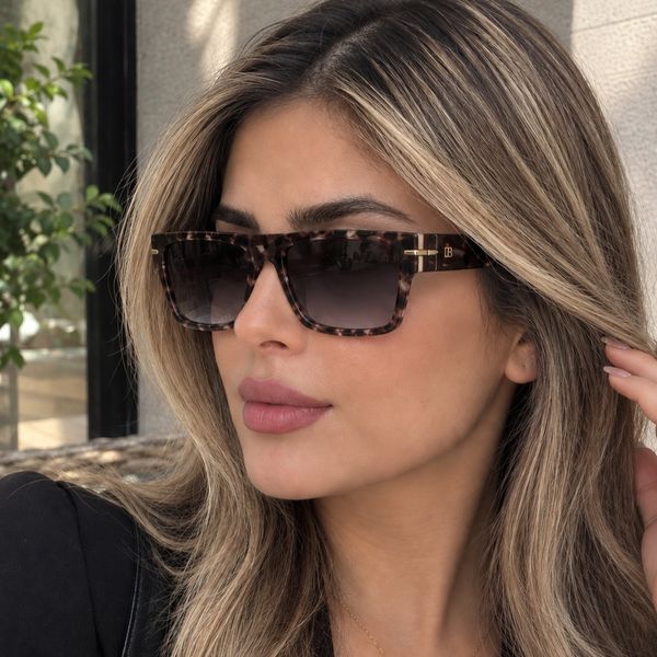 عینک آفتابی پلنگی پاییزه