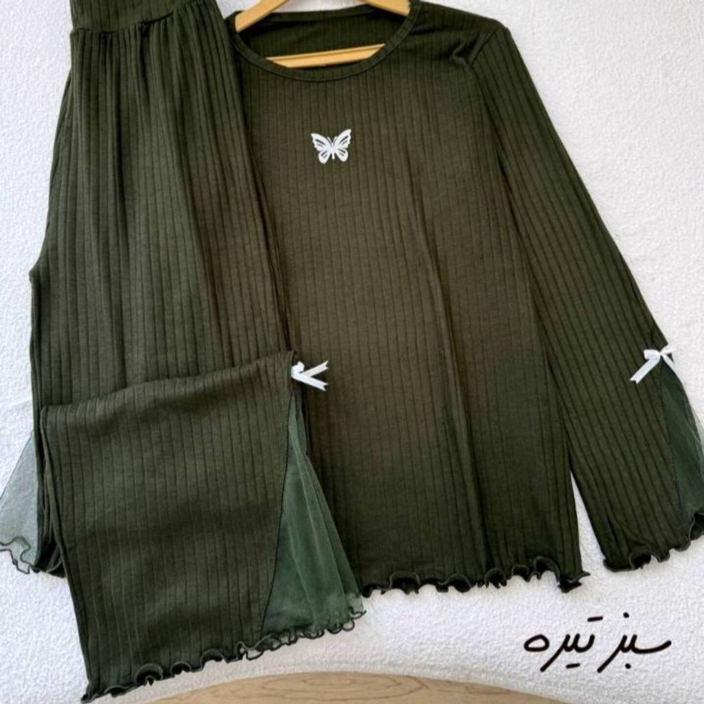 مشخصات ست خانگی فرانسوی تور پاپیون بسیار لطیف و کشسانی بالا