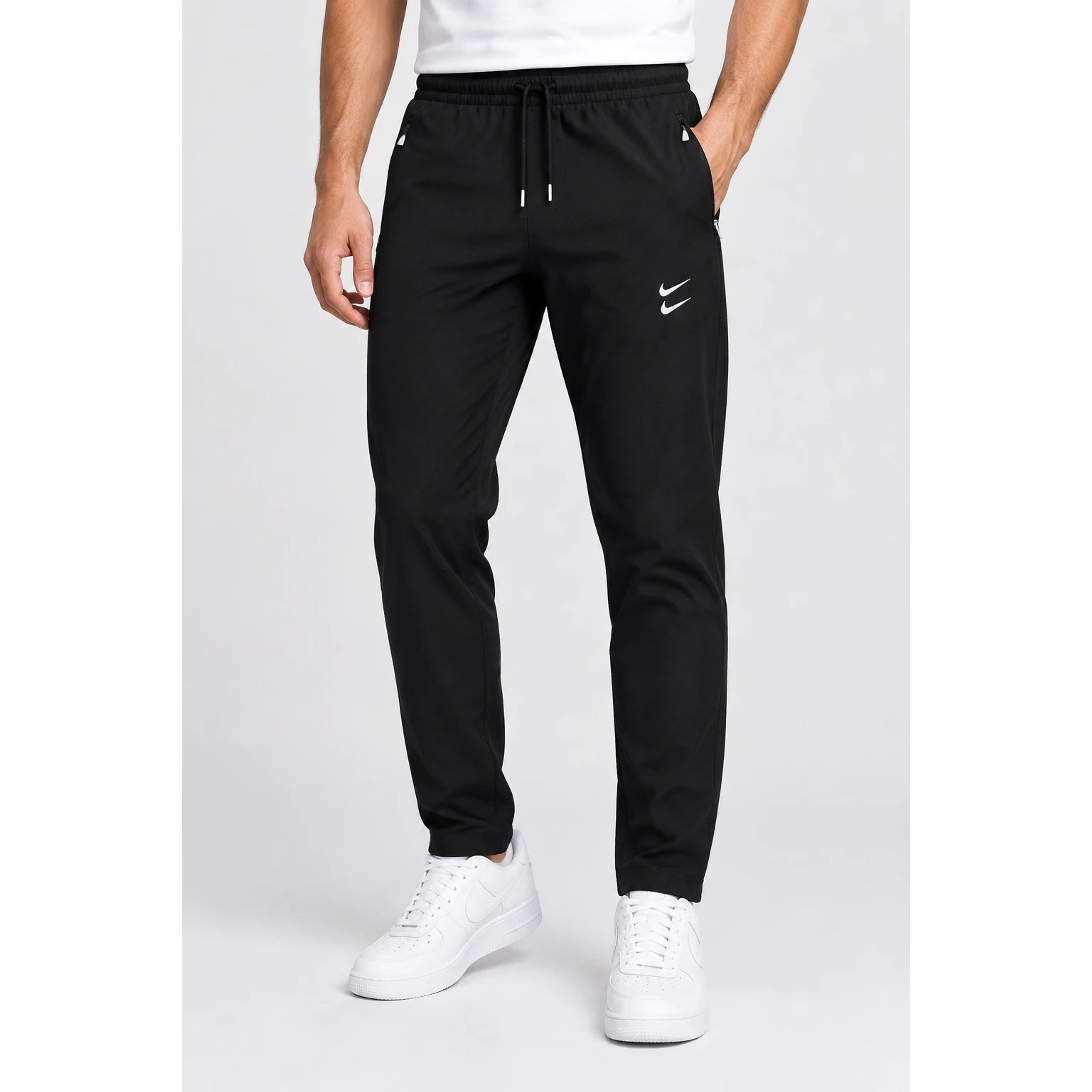 قیمت شلوار اسلش مردانه مدل دو نایک Nike مشکی قواره دار