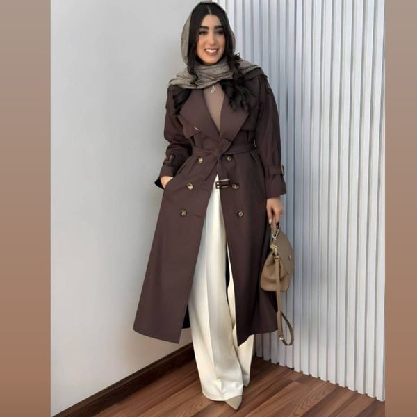 بارونی استردار بلند زنانه طرح رامونا