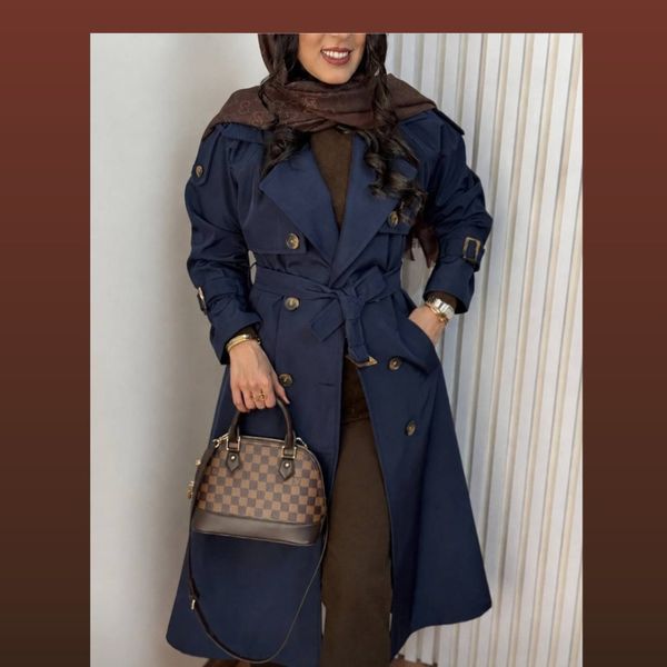 بارونی استردار بلند زنانه طرح رامونا