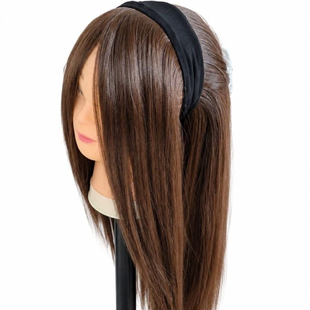 فروش اینترنتی هد مویی کاور کل سر کوتاه قهوه ای روشن