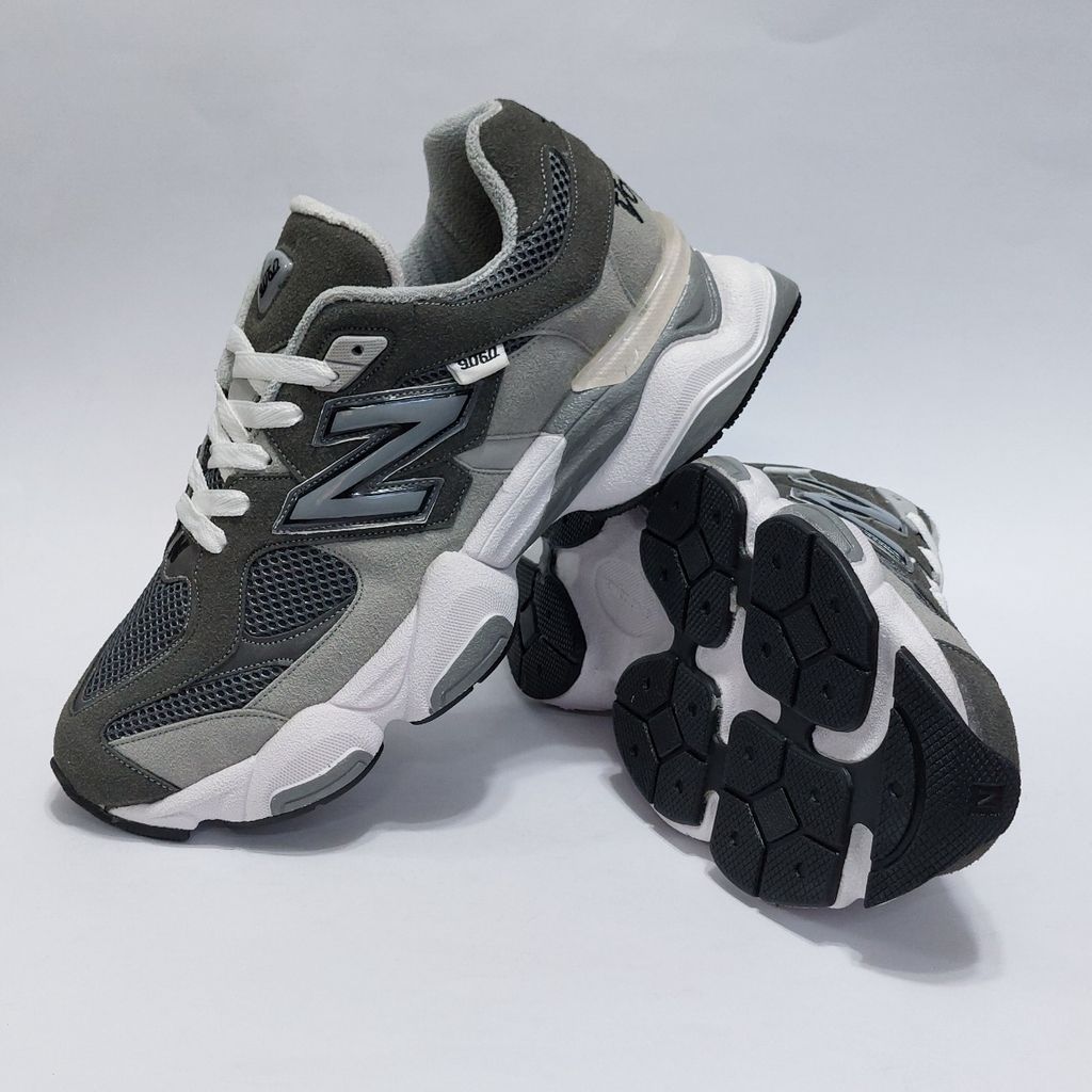 قیمت ارزان کتانی پرطرفدار و همیشه ترند نیوبالانس 9060 New balance طوسی سیر
