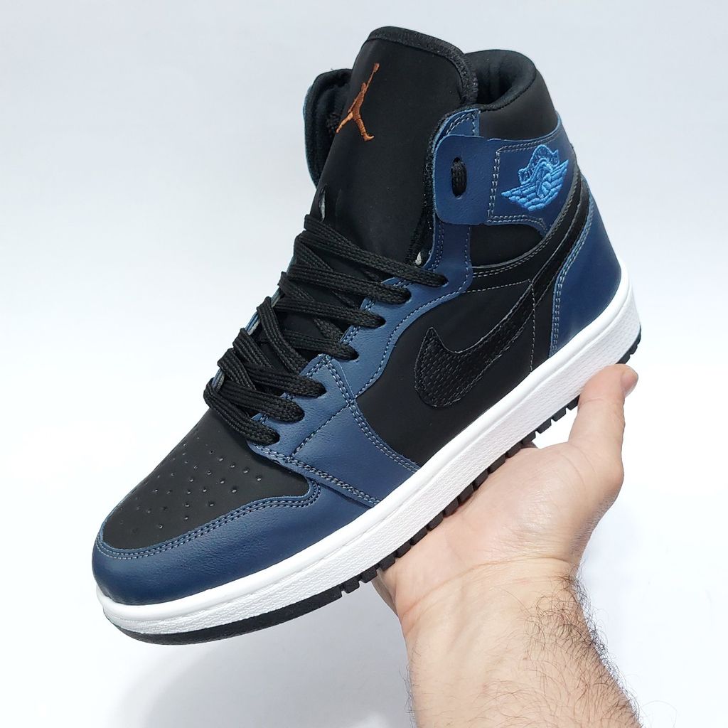 قیمت کتانی ساقدار نایک جردن وان جدید بلک فیش Nike Jordan one Black Fish